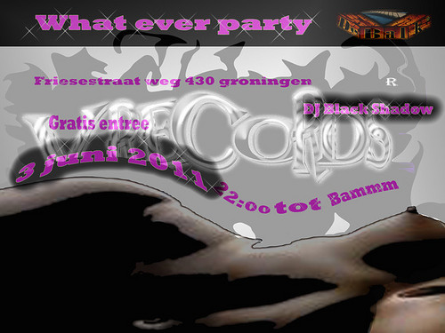 Live for the nights you can't remember with the people you'll never forget.
Whatever Party @ De Balk @ Grun