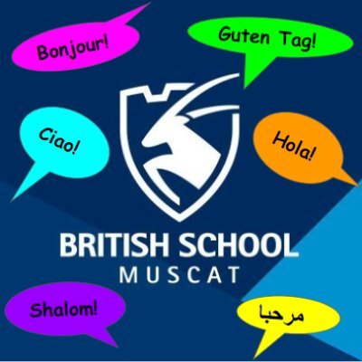 BSMuscatMFL's profile picture. The Modern Foreign Languages department at @BSMuscat, Oman’s leading British school. We provide high quality education to children aged 3 - 18