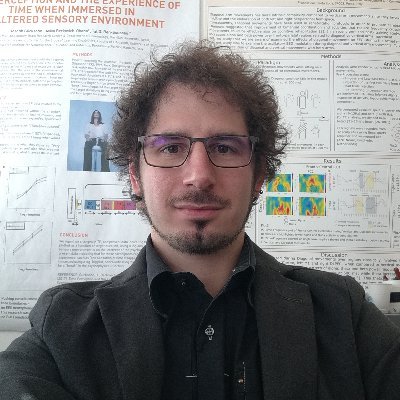 Researcher studying conceptual representations, meanings, embodied cognition, EEG, and other brainy stuff.
Bass/Guitar player.
And who knows what else.
