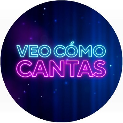 Veo cómo cantas