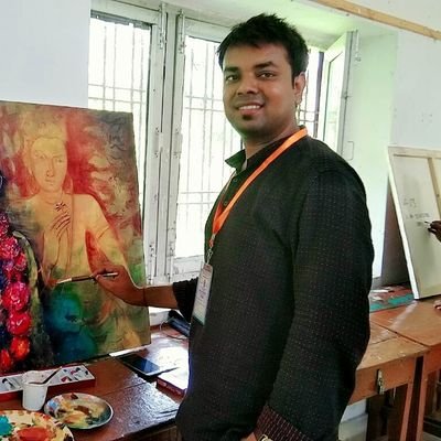 Mithaee lal , An Artist
..... Born in Balrampur U.P.
Currently Pursuing PhD from Department of Painting , Faculty of Visual Arts , Banaras Hindu University.