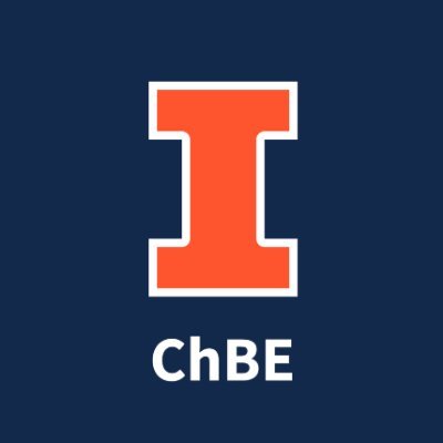 The official account of the Department of Chemical and Biomolecular Engineering at the University of Illinois Urbana-Champaign (@uofillinois).