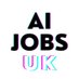 AI Jobs UK - find your #AI job in the UK 🦾 (@aijobsukorg) Twitter profile photo
