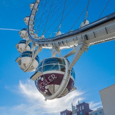 Providing magnificent views at the heart of The Strip, 550 feet above Vegas. #RevolveVegas