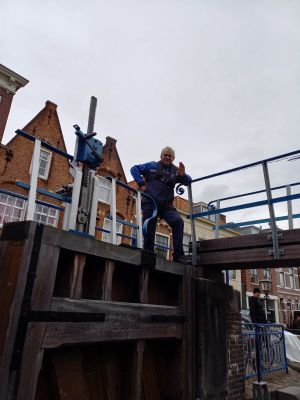 Zendamateur PE1H, Sluiswachter Monstersche Sluis Maassluis