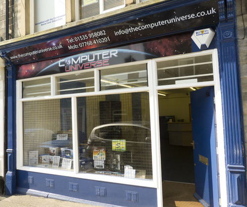 CompUniverse's profile picture. Computer Universe is a PC / Apple sales and repair centre based in the village of Silsden, near Keighley, West Yorkshire.