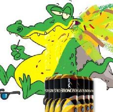Hey kids. I'm Quentin the Queasy Crocodile! I like to drink and eat. Sometimes I feel ill and need to lie down for a while. #FB #Followback