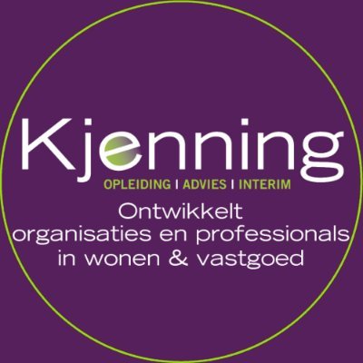 Opleidingsadvies, training, opleiding en persoonlijke coaching voor #corporaties en #vastgoed Dat is Kjenning! Waar maatwerk de standaard is. #ontwikkel!