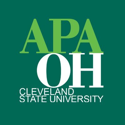 Cleveland State University's chapter of the American Planning Association. We provide social opportunities and professional development. cntct:csu.apa@gmail.com