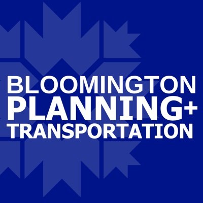 BloomPlanTrans's profile picture. The official twitter feed for the City of Bloomington, Indiana Planning and Transportation Department. (Links/RTs/mentions/follows ≠ endorsements)