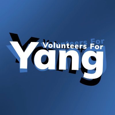 The Official Twitter account for Volunteers for Yang. 
Join Us: https://t.co/94CCmGBllU OR Donate at https://t.co/Qk7kLRb7mr  - #YangForNY