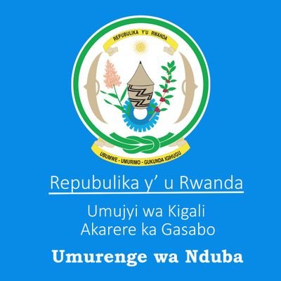 This is Official Twitter Account of Nduba Sector. Follow for continuous news and updates. Umuyoboro w' amakuru y' umurenge wa Nduba. #Turimizi