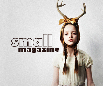 Tweets from the editors of Small Magazine. Small is an online magazine featuring independent children's design.