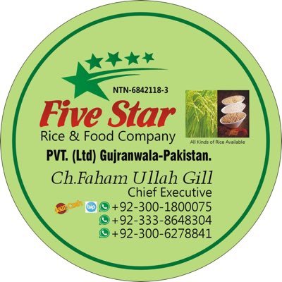 etatefoodgroup's profile picture. CEO-Faham Ullah “A Property’ Rice & Food Management Trust Company” ( E-Mail ) fivestarsestategroup@gmail.com what’s App & Ph# (+923001800075)