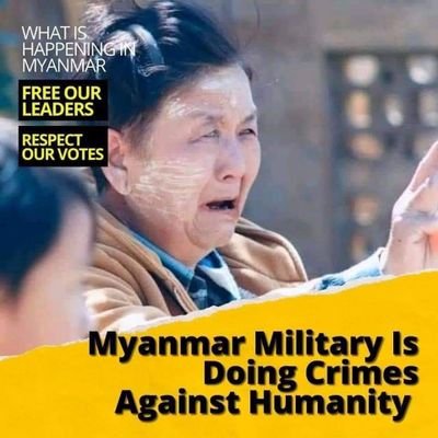 Help Myanmar 🙏🙏
Save Myanmar 🙏🙏