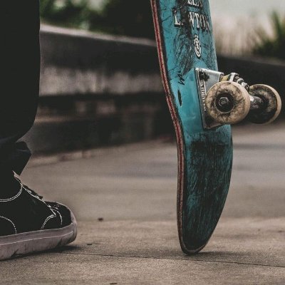 Skater in progress
