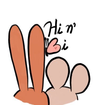 hinbicomics's profile picture. a comic series following animillenials, Bibunny and Chinch, as they navigate what it means to be queer in a world that ain't always here for it.