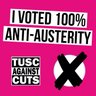 ScottishTUSC's profile picture. Scottish Trade Unionist and Socialist Coalition. For an independent socialist Scotland.  Promoted by Philip Stott, 90 Crosslees Drive, Thornliebank,  G46 7DT