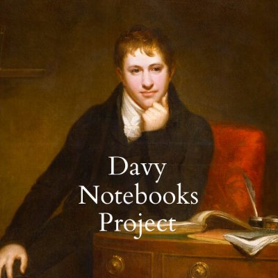 Help us to transcribe Sir Humphry Davy's notebooks. 
https://t.co/tXylarmzQs