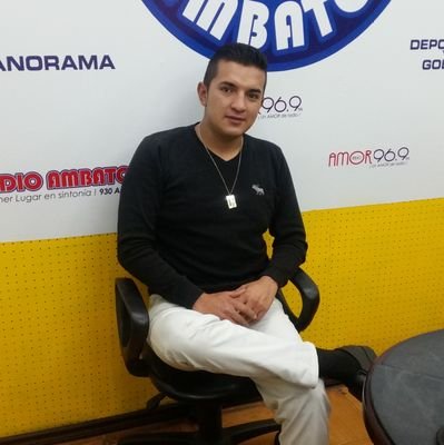 COMENTARISTA Y PERIODISTA DEPORTIVO EN RADIO AMBATO/
Lcdo. Comunicación Social/
Mg. Comunicación/Sígueme👇