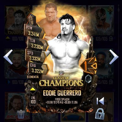 Just a guy who loves wrestling and wwe supercard