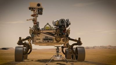 A mars rover