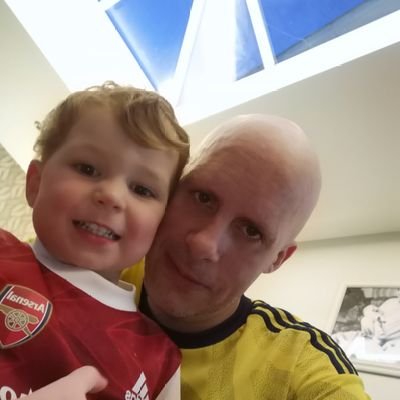 Mad Arsenal Fan. Love the wife Emma, beautiful Daughter Grace, my Son Jack & dog Gilbert...he's the true man of the house