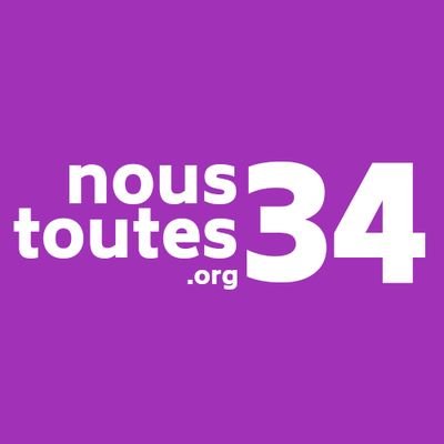 NousToutes34's profile picture. Nous Toutes 34 est un collectif de lutte contre les violences sexistes et sexuelles! Rejoignez nous 💪🏼💪🏿 #NousToutes 💜 #ViolencesSexuellesMedecins ✊🏽✊🏿