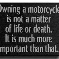 Enjoy yourself it's later than you think !
Motorcycles, music , hot rods, aircraft and banter you can keep your religion and politics!