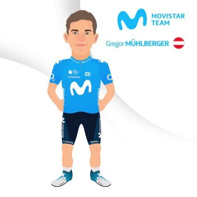 professional Austrian cyclist riding for @movistar_team