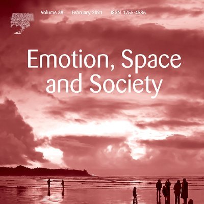 Emotion, Space and Society provides a forum for debate on theoretically informed research on the emotional intersections between people and places.