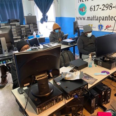 MattapanTech1's profile picture. A (501) (c)(3) organization that focuses on workforce development. Mattapan Tech provides free and affordable Hands-on IT training and career building services