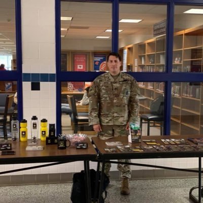 SSG Ortiz local Army recruiter.
If you are interested in the Army call or txt me. 443-694-1199