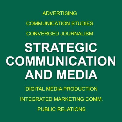 srucomm's profile picture. Advertising | Comm Studies | Converged Journalism | Digital Media Production | Health Comm | Integrated Marketing Comm | Public Relations