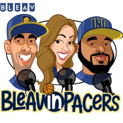 Welcome to the Bleav in Pacers Podcast on the @BleavPodcasts network, featuring your @pacers In-Arena Hosts: @kurtstreblow, @jilliandeam & @bswift317 🏀