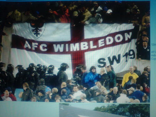 Loves AFC Wimbledon, supported Wimbledon all my life,franchise fc....who did u support before???P.s these are my views & not the views of my employers!!