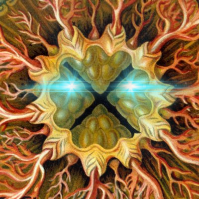 Art of the edge of the unknown. Raising the energy of the X to explore the fringe of Bitcoin.