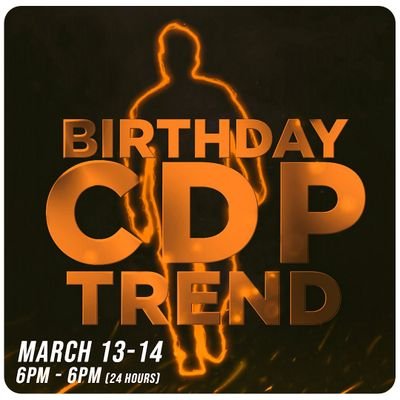 AppuBoss BDay Trend On March |13Th 14T || 24 Hours