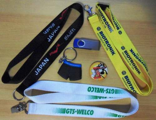 We manufacturer lanyards and supply all sorts of promotional products,pens,badges,magnets,bags,PU stress relievers,slap/fabric/silicon bracelets