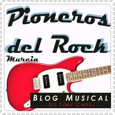 Twitter oficial de la asociación “Pioneros #Murcia #Rock”. 🎸🎸🎸