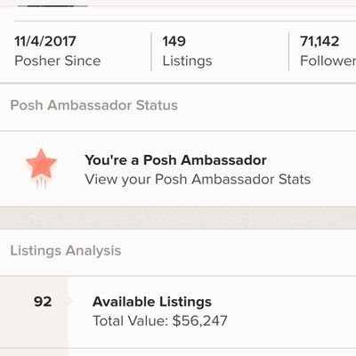 Big and Tall Poshmark Ambassador