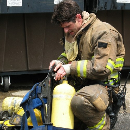 firefighter, work w IDD, independent since age 18, believe in the power of homemade soup