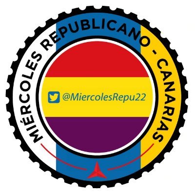 🇮🇨 Todos los miércoles desde las 18.00 h (19.00 h en la península) tuiteamos por la III República. Estamos orgullosos de militar en @MiercolesRepubl ❤💛💜