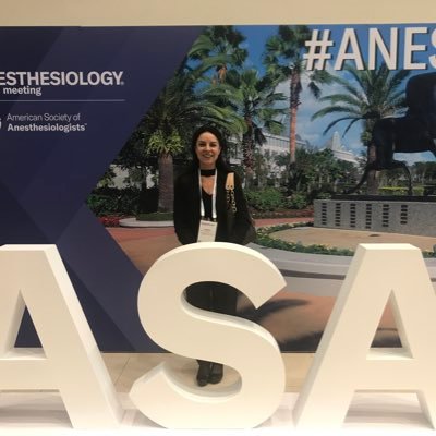 MD. Anesthesiologist , TSA, MSc, PhD, DESA. Assistant Professor- Anesthesiology Department-University of Campinas. Wife and mother of 2. Tweets are my own.