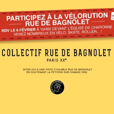 Dites STOP aux embouteillages et OUI à une rue de Bagnolet + vivable! https://t.co/0hYgUCdMkJ