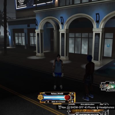 Best Inside out playmaker in 2k E1 no I don’t stream I just Play Harlem world