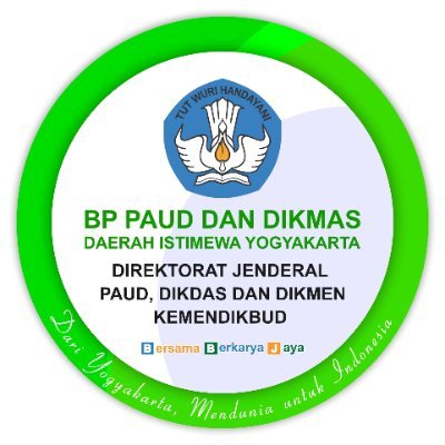 Akun Resmi Balai Pengembangan Pendidikan Anak Usia Dini dan Pendidikan Masyarakat Daerah Istimewa Yogyakarta | Ditjend PAUD, Dikdas dan Dikmen | Kemdikbud RI