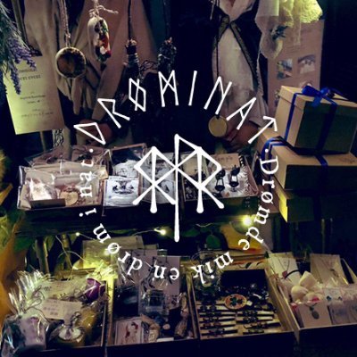 droeminat's profile picture. Drømde mik en drøm i nat - 今宵見し夢

drøminat（ドレミナ）はケルトやルーン文字など北欧・イギリスの古代〜中世ヨーロッパにまつわるオリジナル作品を作るユニットです。主宰のwaterblue @mutchie が主にツイートしています。