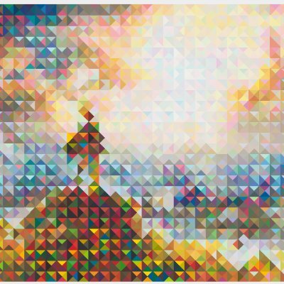 Genetic Algorithm Drawing Artistic Creations.
Follow @Geomancer86 and @RndModGames, my developers.