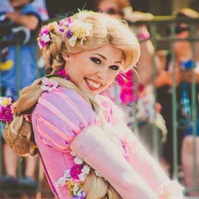 Hi Rapunzel here i am the 10th Disney princess my hair glows when i sing a certin song been in a tower most of my life / #DisneyPrincess / #OfficialAccount